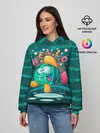 Женское худи / Рыбка Hello