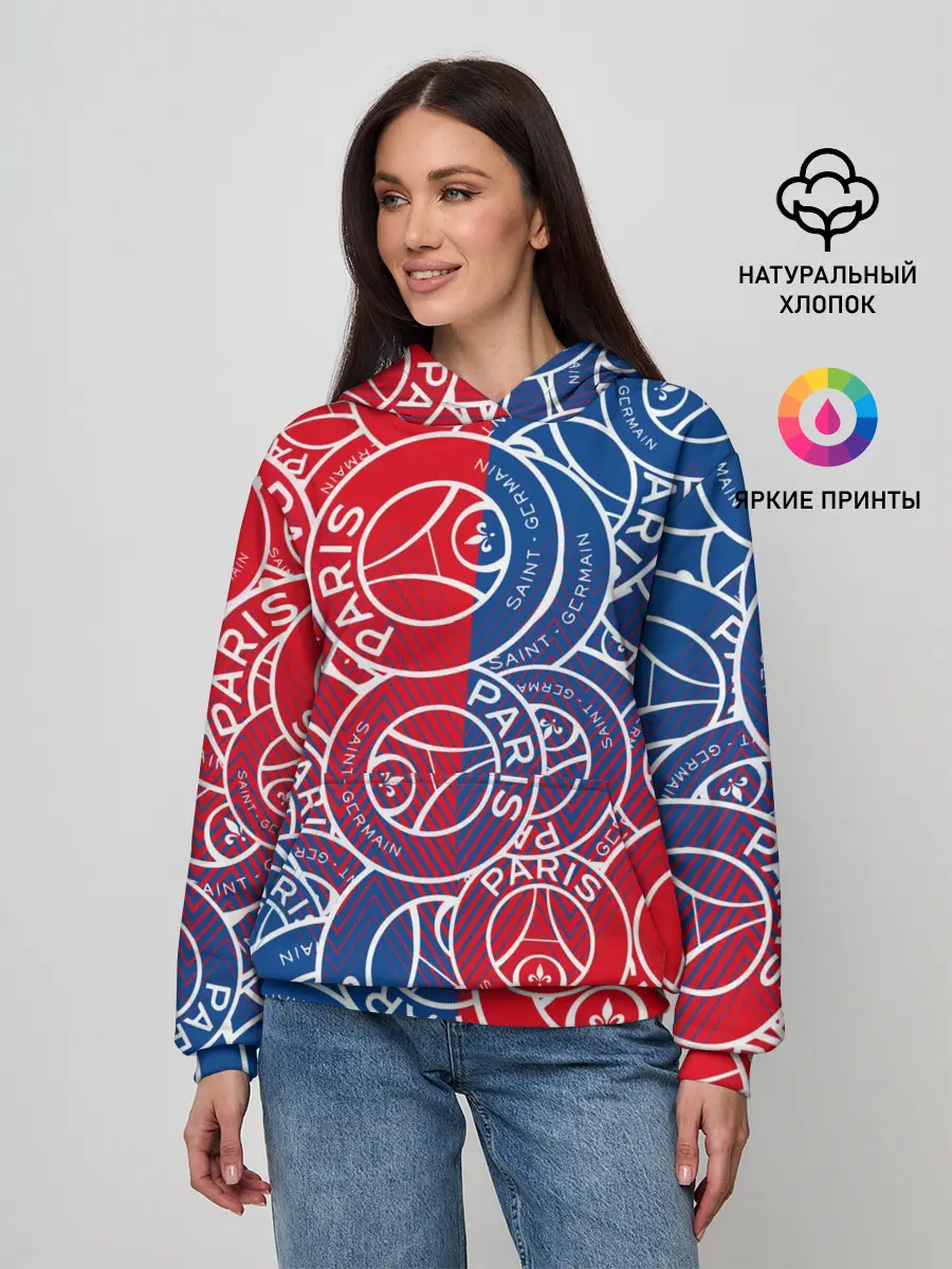 Женское худи / ФК ПСЖ / PARIS SAINT GERMAIN