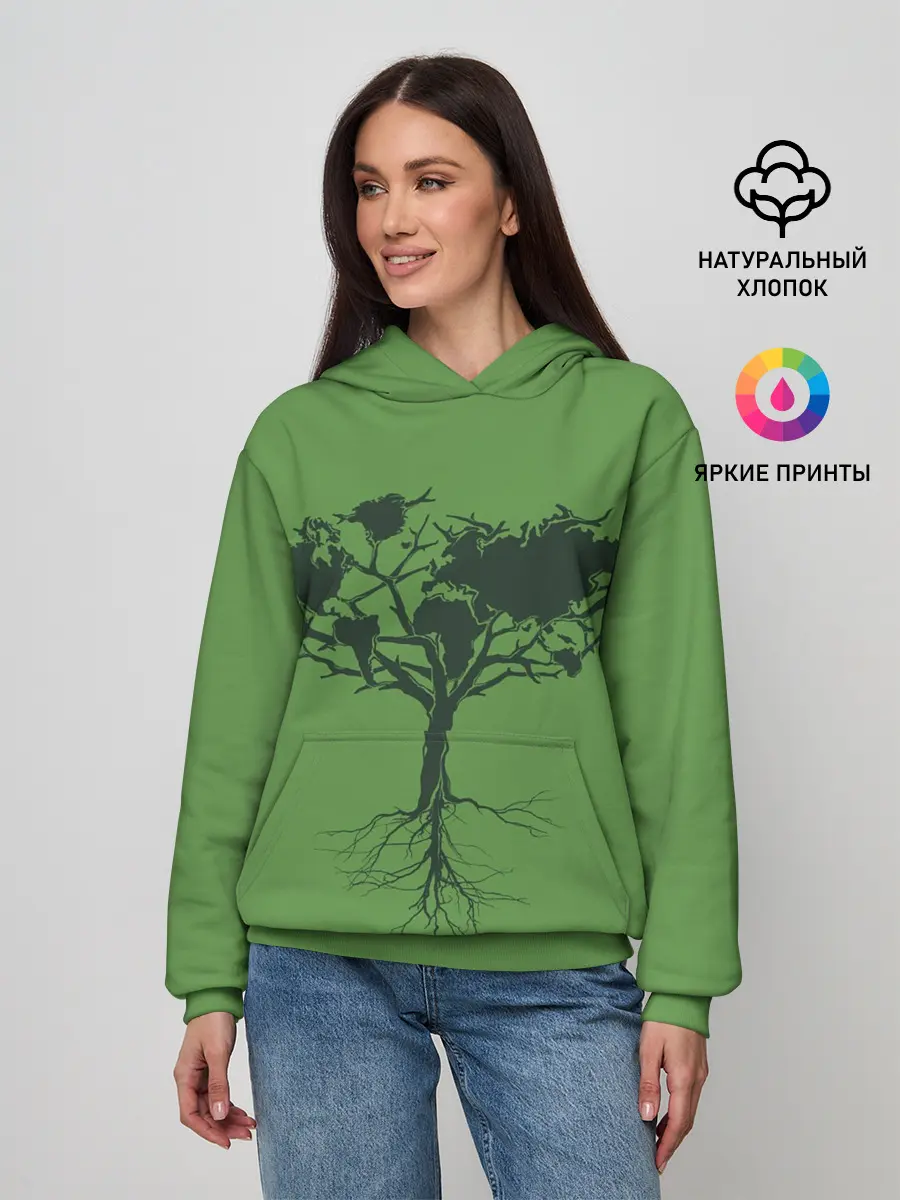 Женское худи / Древо Мира