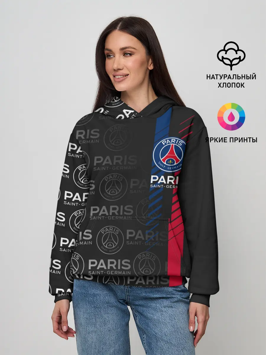 Женское худи / ФК ПСЖ / PARIS SAINT GERMAIN