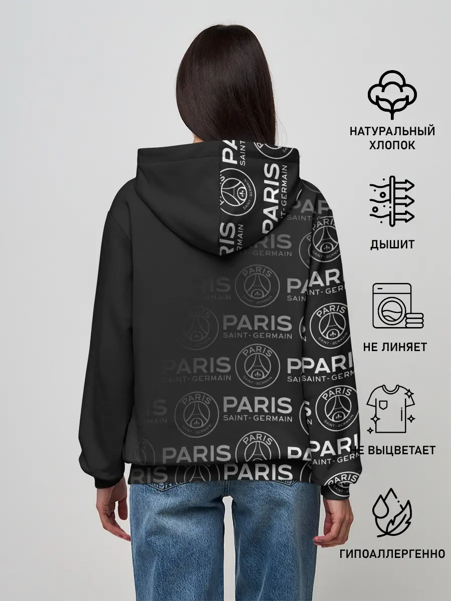 Женское худи / ФК ПСЖ / PARIS SAINT GERMAIN