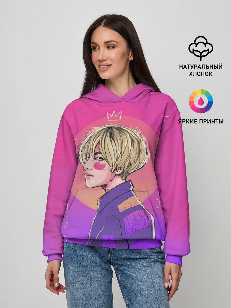 Женское худи / King of the wild