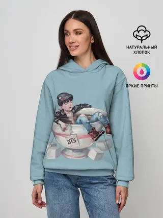 Женское худи / BTS in cup