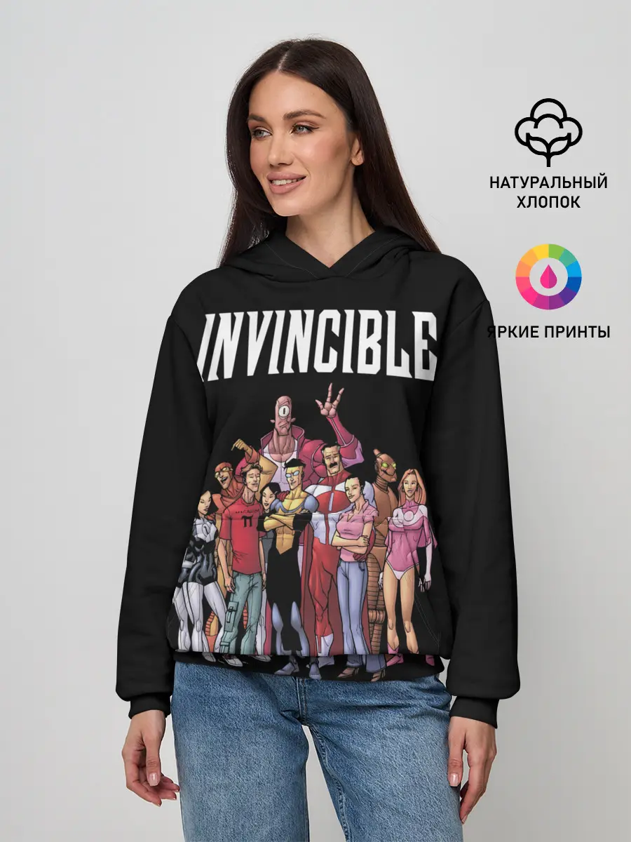 Женское худи / Неуязвимый