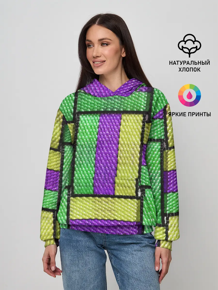 Женское худи / Цветные Ремешки