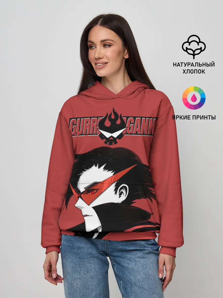 Женское худи / Гуррен Лаганн