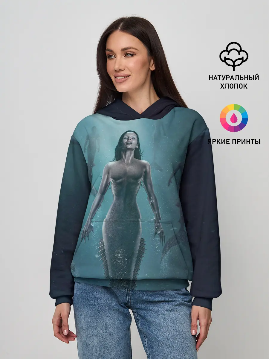 Женское худи / Русалка