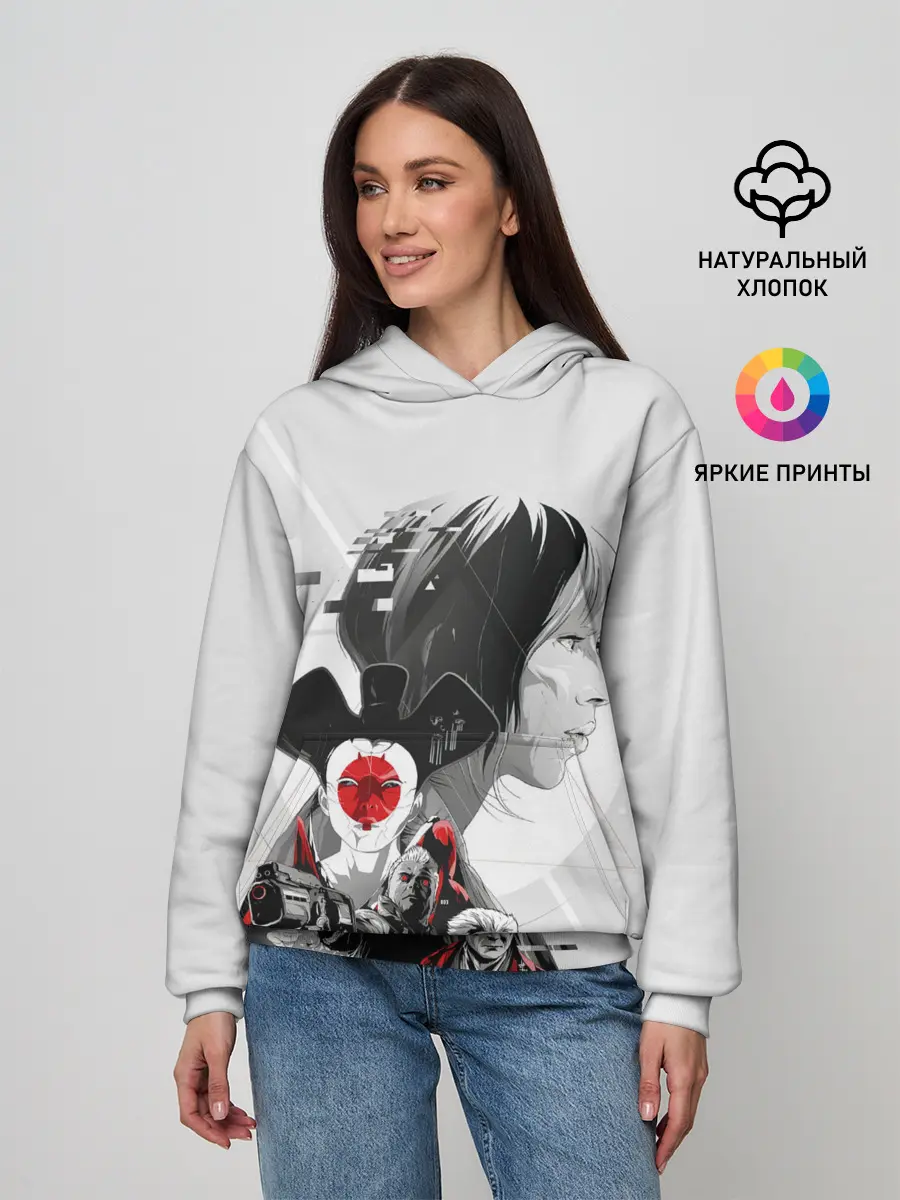 Женское худи / Призрак в доспехах | Фильм