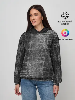 Женское худи / Потертости