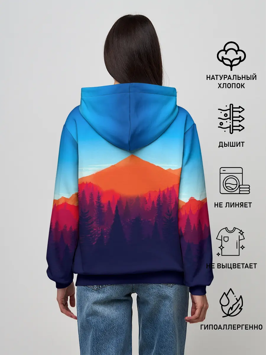 Женское худи / Одинокая вышка