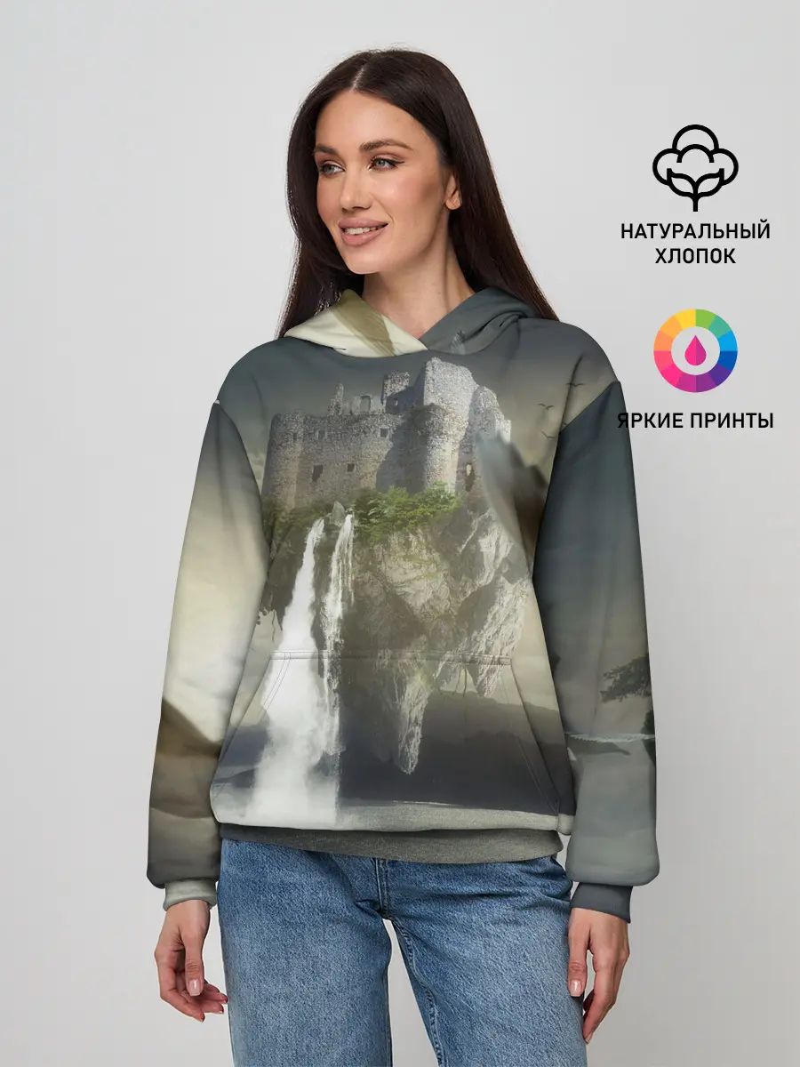 Женское худи / Парящий замак