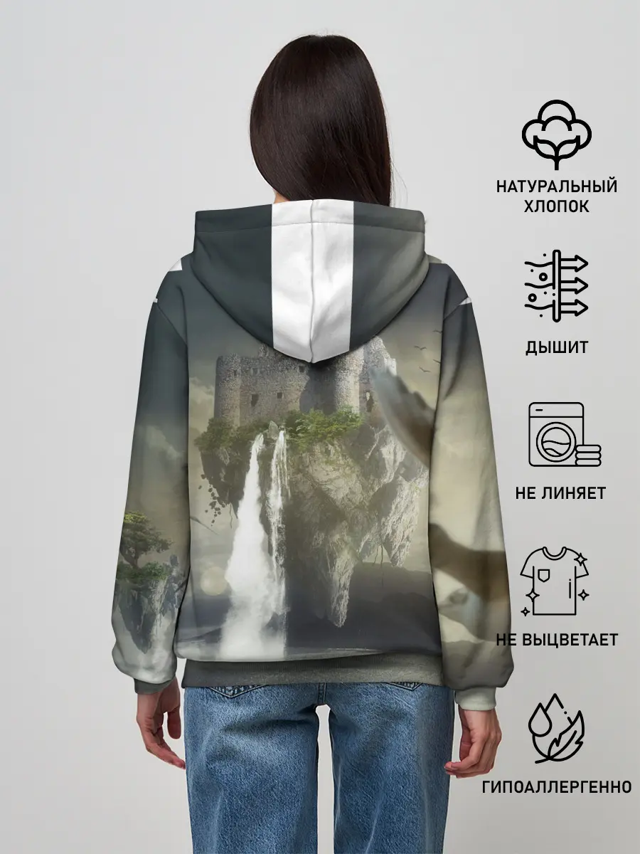 Женское худи / Парящий замак