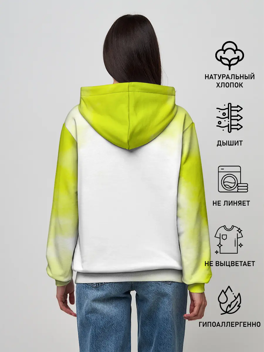 Женское худи / Аста и Юно Чёрный клевер