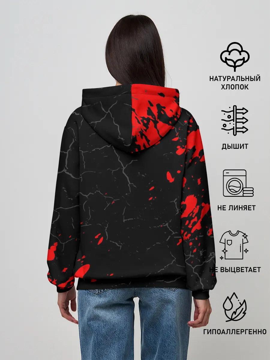 Женское худи / RESIDENT EVIL 8 / СИМВОЛИКА