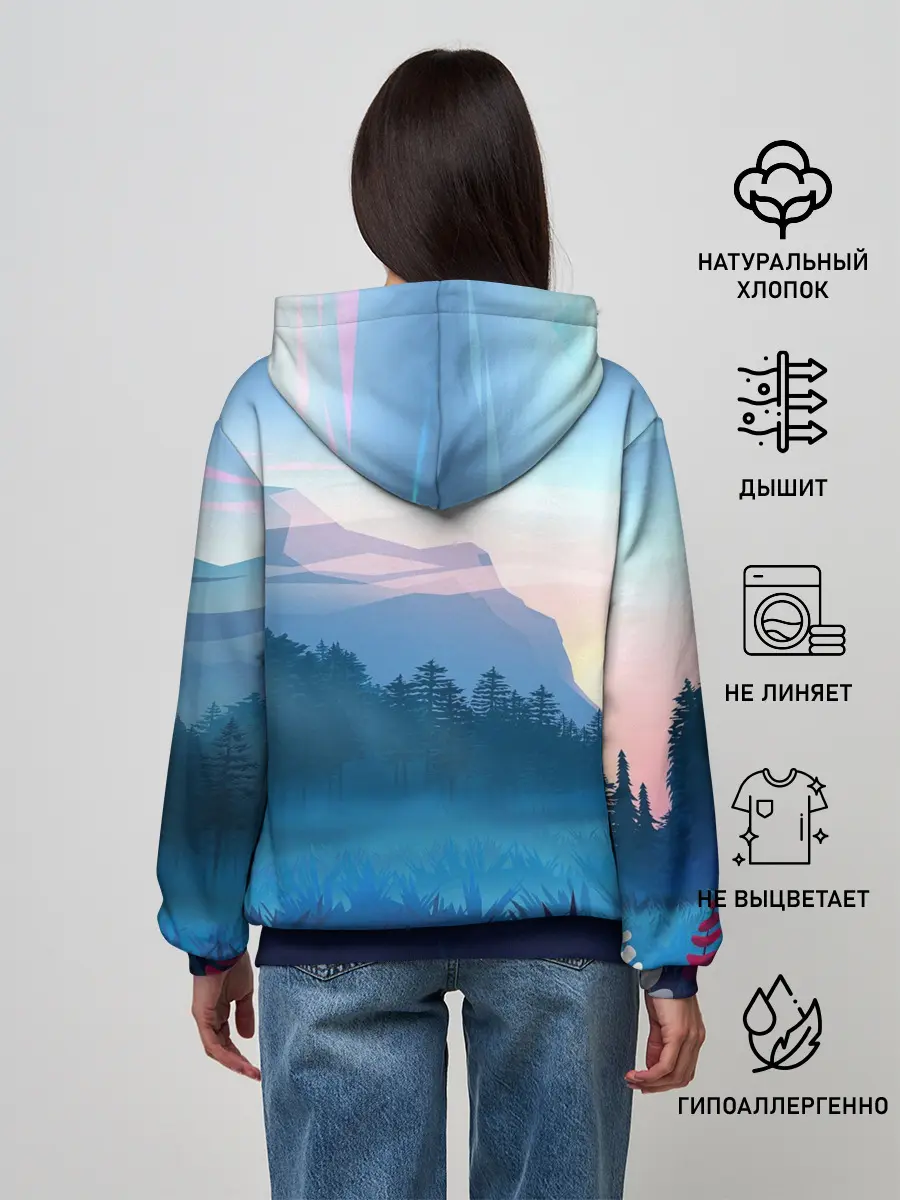 Женское худи / Рассвет