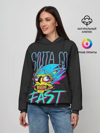 Женское худи / Gotta go fast