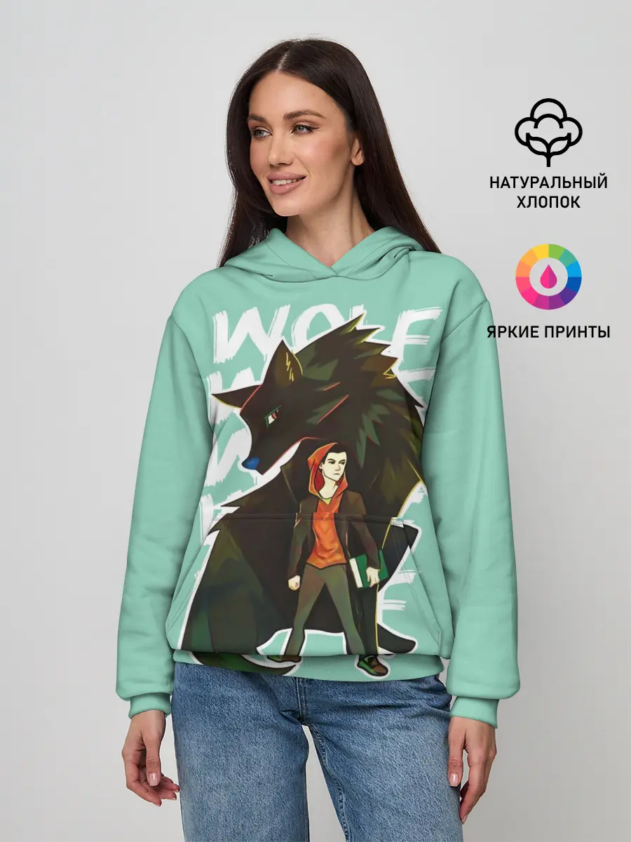 Женское худи / Wolf