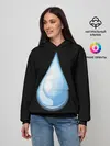 Женское худи / Капля воды