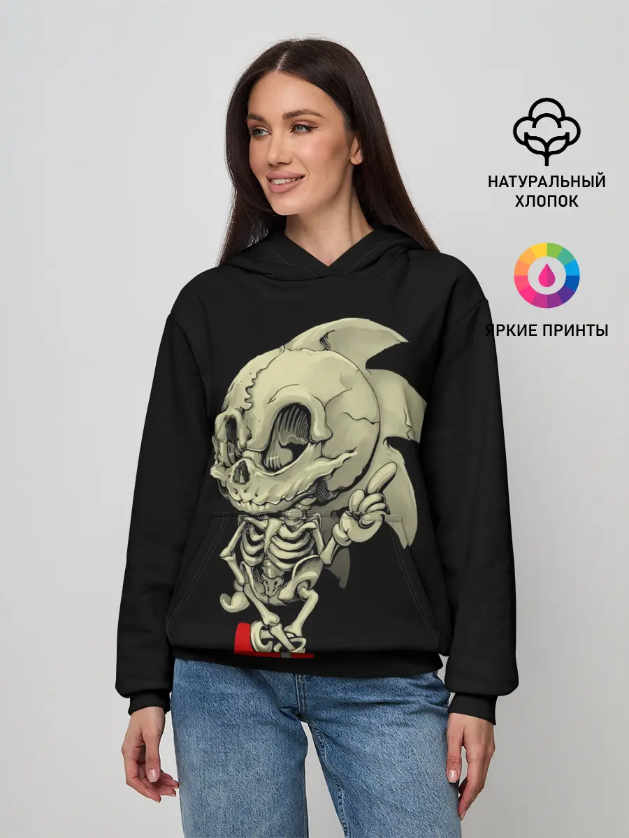 Женское худи / Sonic dead inside