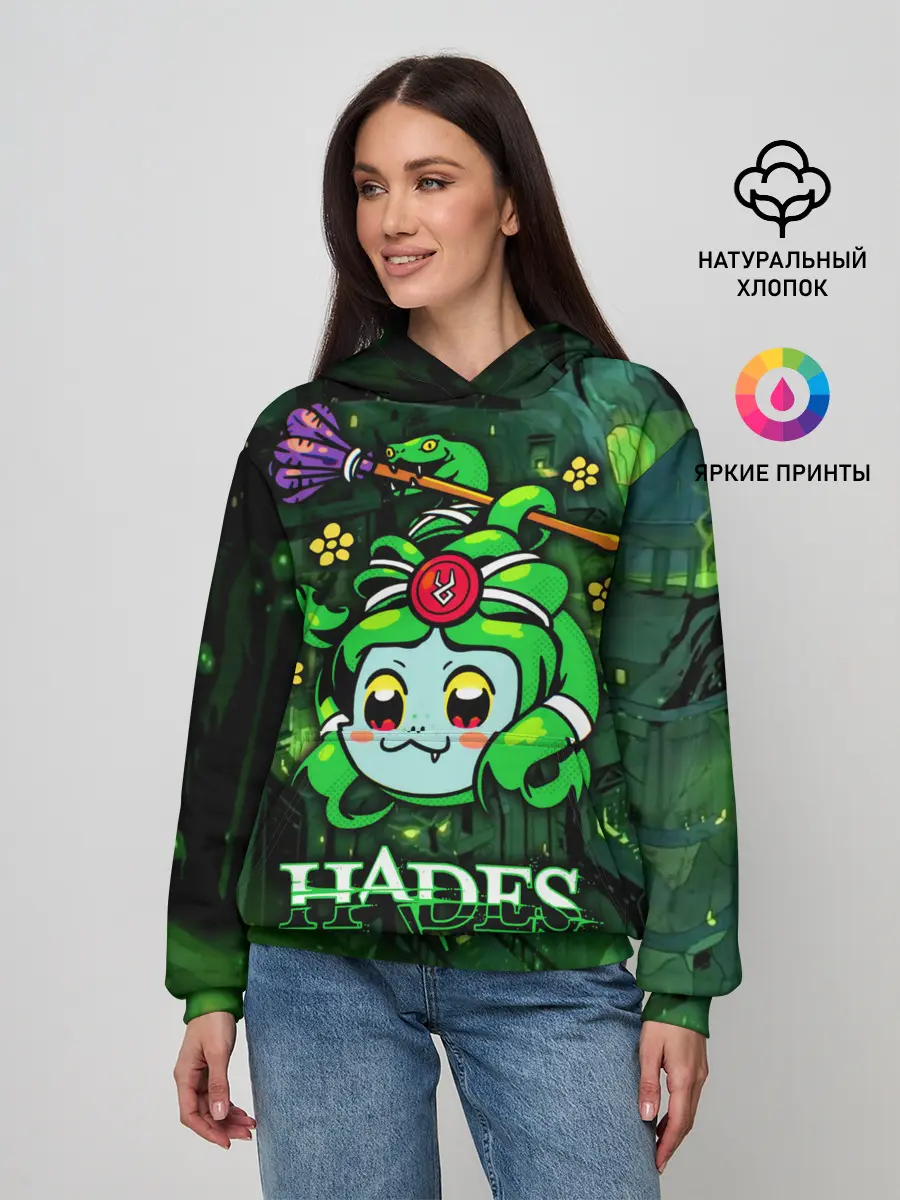 Женское худи / Hades Dusa Gorgon