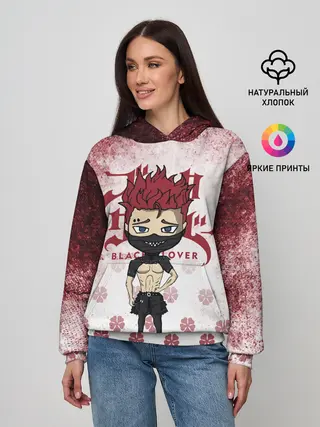 Женское худи / Зора Идеаре Чёрный клевер
