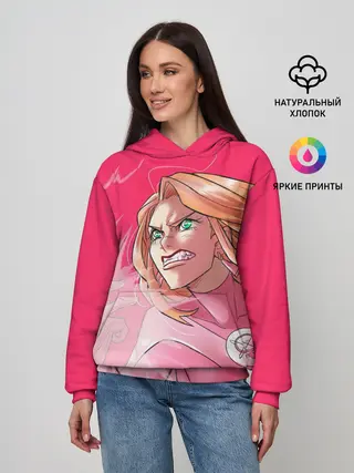 Женское худи / Атом Ева