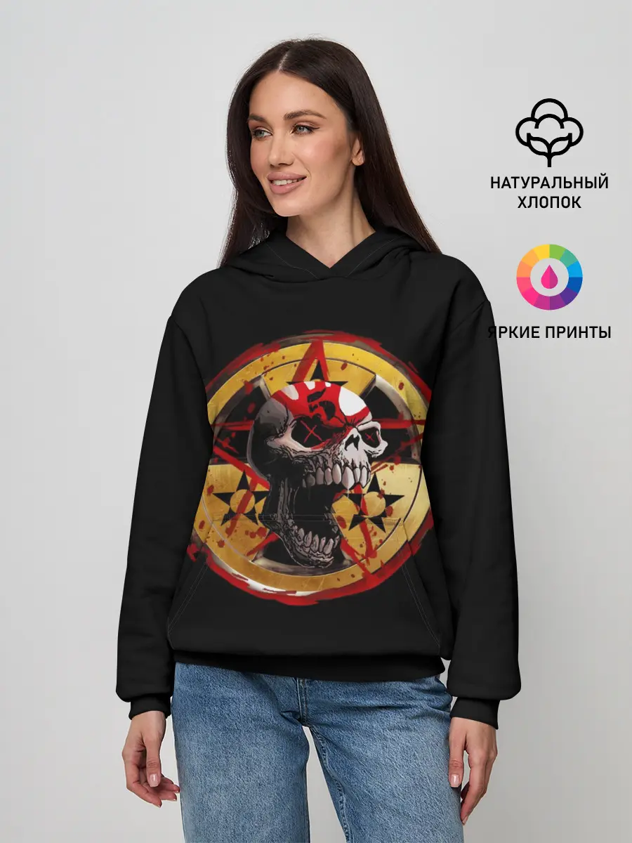 Женское худи / Five Finger Death Punch | FFDP