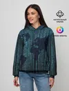 Женское худи / Цифровой Мир