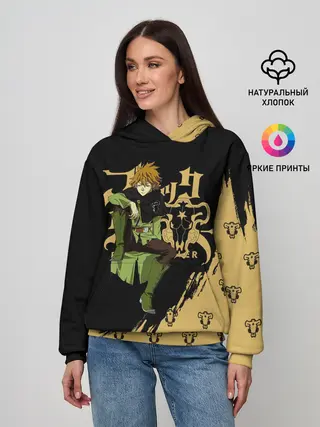 Женское худи / Финрал Ролкейс | Чёрный Клевер