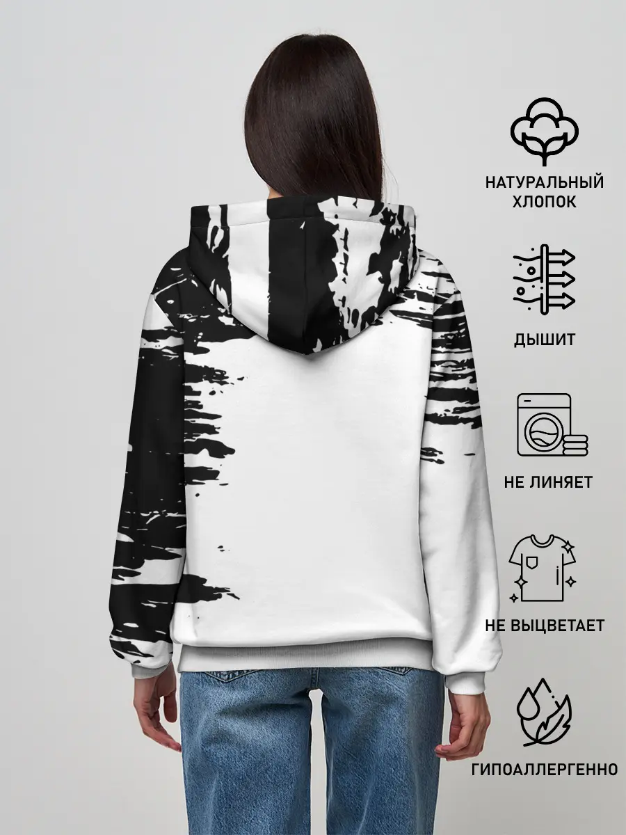 Женское худи / Ями Сукэхиро Чёрный клевер