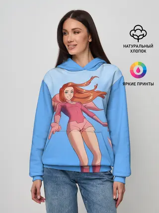 Женское худи / Атомная Ева