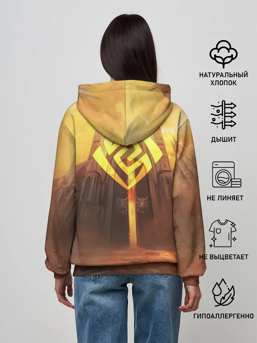 Женское худи / GENSHIN INPACT, Zhong li