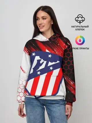 Женское худи / ATLETICO DE MADRID / АТЛЕТИКО