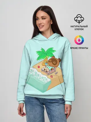 Женское худи / Beach Crossing