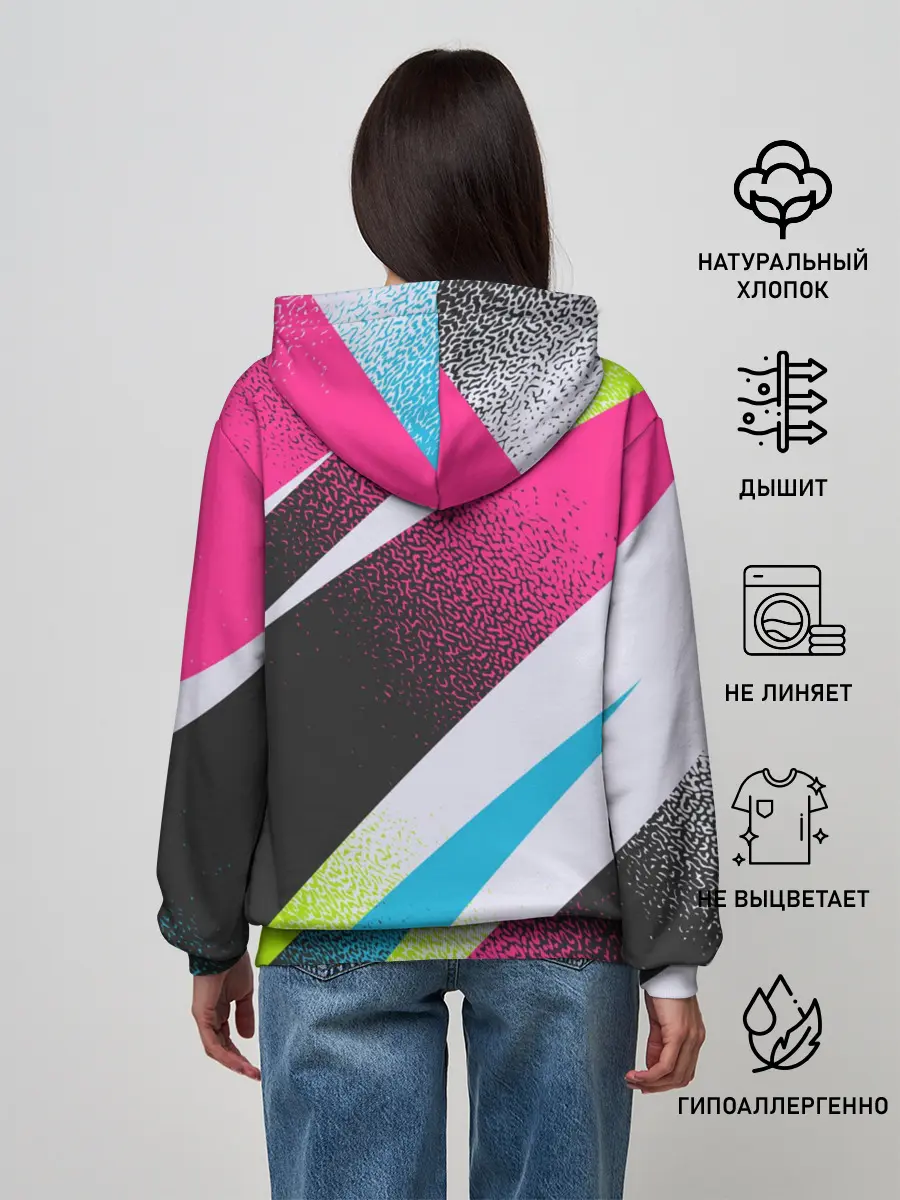 Женское худи / Sport style: Линии
