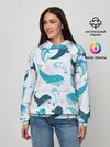 Женское худи / Киты и тюлени
