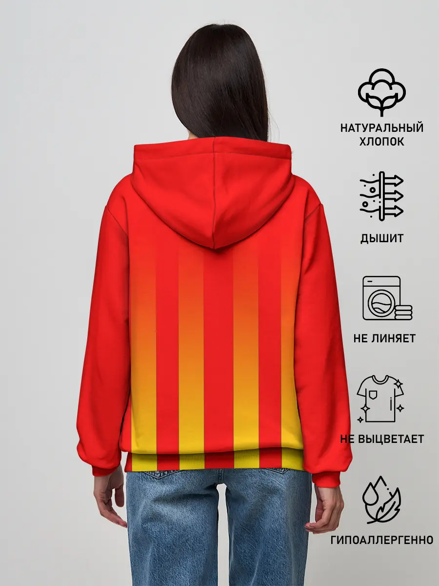 Женское худи / FC VALENCIA / ФК ВАЛЕНСИЯ