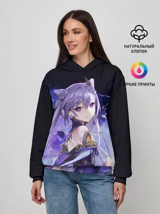 Женское худи / КЭ ЦИН - Genshin Impact