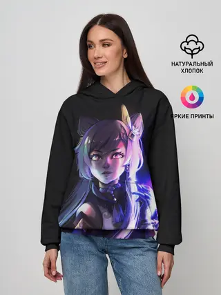 Женское худи / Keqing - Геншин Импакт