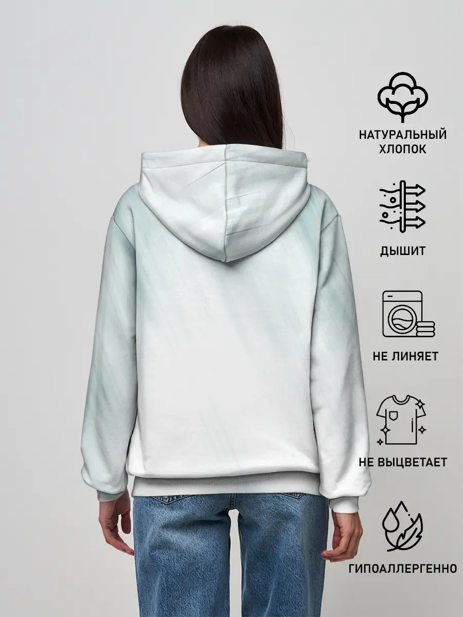 Женское худи / Аста и Юно малыши Чёрный клевер