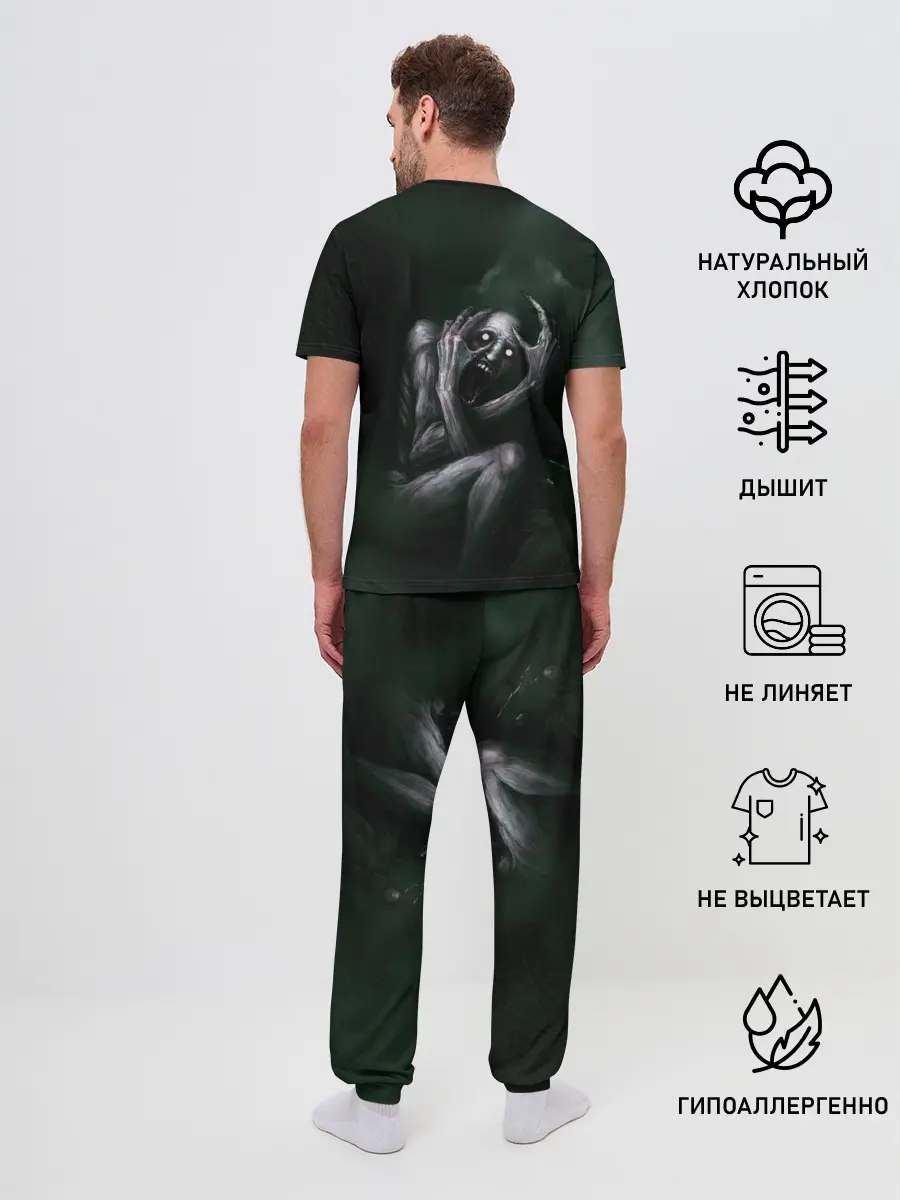 Мужская пижама с брюками / SCP 096