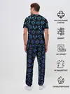 Мужская пижама с брюками / ЗНАКИ | ГЕНШИН ИМПАКТ