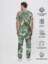 Мужская пижама с брюками / Тропический паттерн