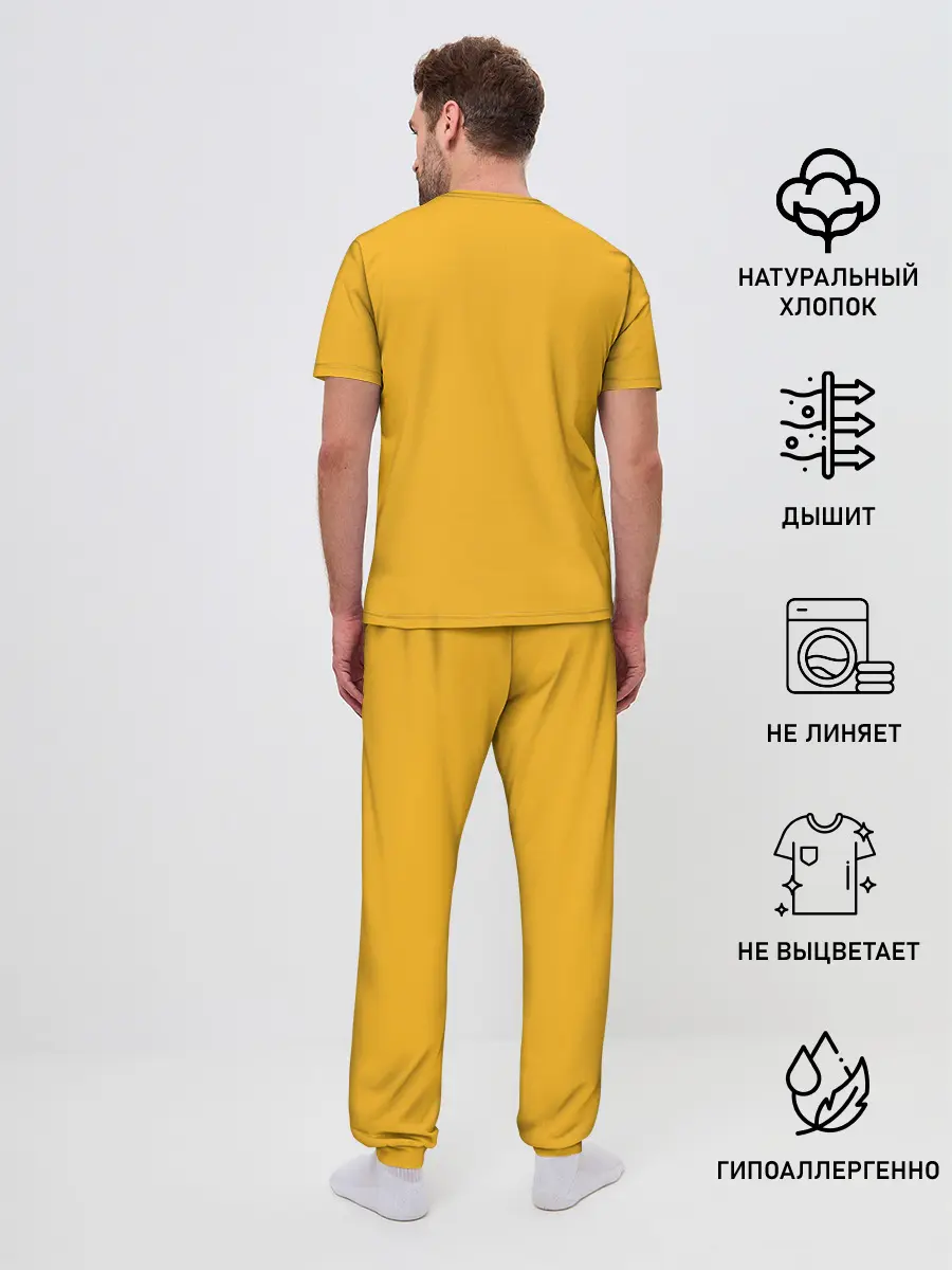 Мужская пижама с брюками / Motorhead x Cuphead