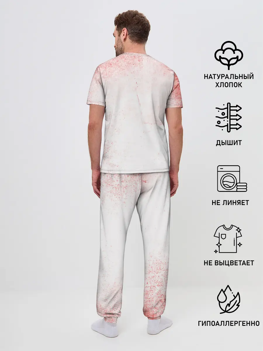 Мужская пижама с брюками / Thirty Seconds to Mars арт группы