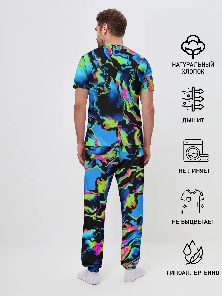 Мужская пижама с брюками / Странное дерево