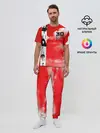 Мужская пижама с брюками / 30 Seconds to Mars красное небо