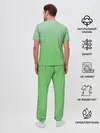 Мужская пижама с брюками / Peacefull green