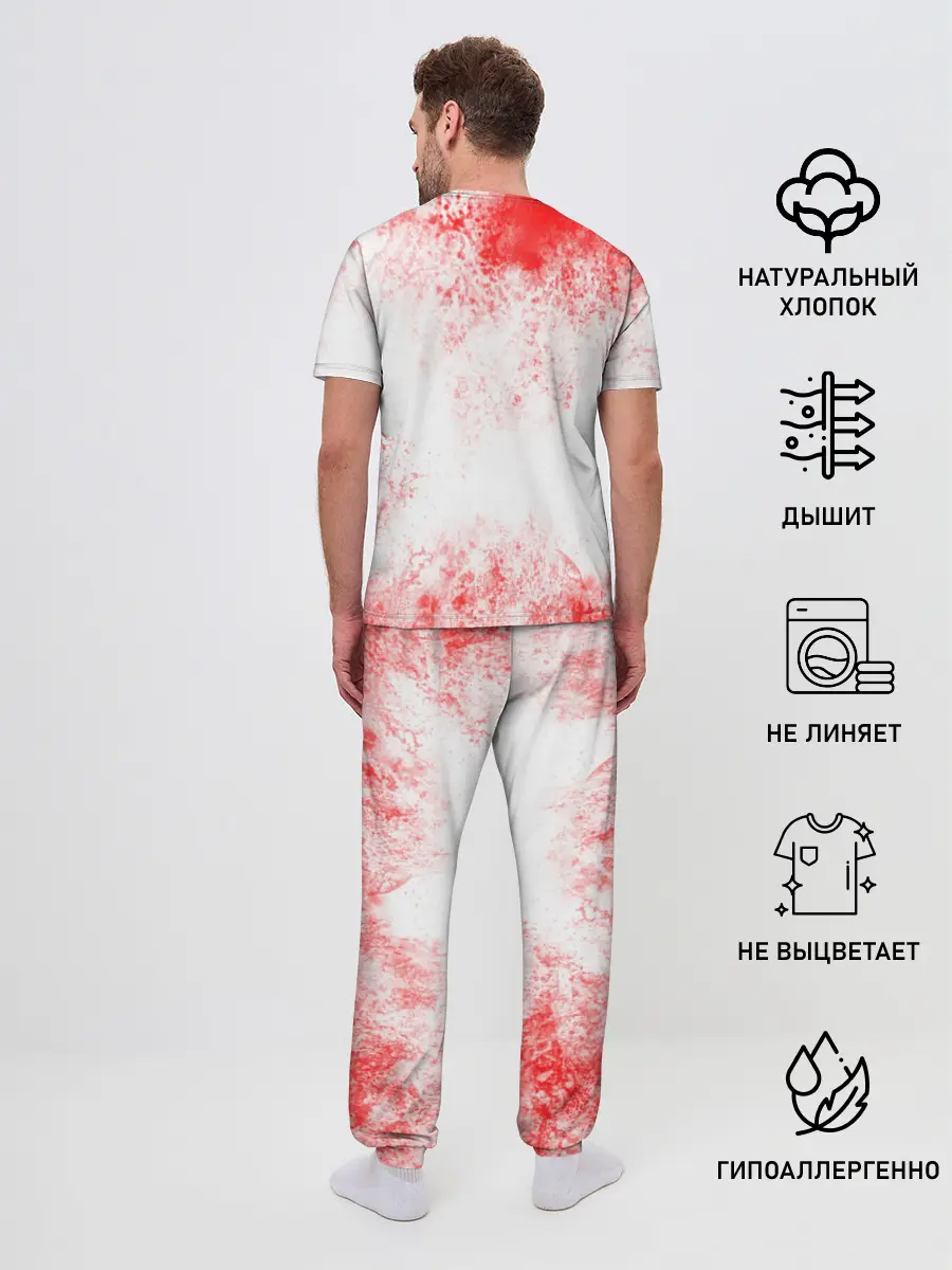 Мужская пижама с брюками / Номер 5 | Академия Амбрелла