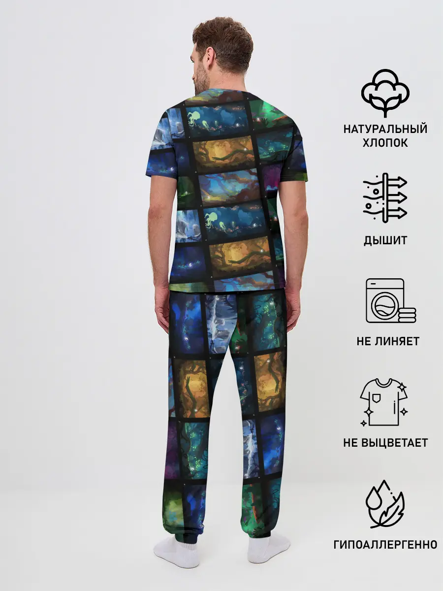 Мужская пижама с брюками / Ori and the Will of the Wisps